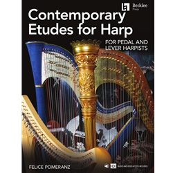 Contemporary Etudes for Harp - for Pedal and Lever Harpists -
