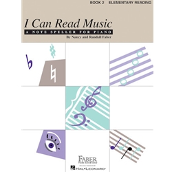 I Can Read Music Book 2 - A Note Speller for Piano - Elementary