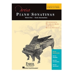 Developing Artist: Piano Sonatinas - Book 1 - Early Intermediate