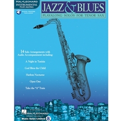 Jazz & Blues - Playalong Solos for Tenor Sax -