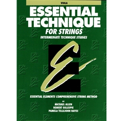 Essential Technique for Strings (Original Series) - Intermediate