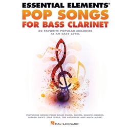 Essential Elements Pop Songs for Bass Clarinet - Easy