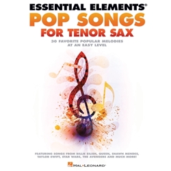 Essential Elements Pop Songs for Tenor Saxophone - Easy