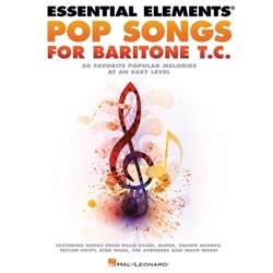Essential Elements Pop Songs for Baritone T.C. - Easy