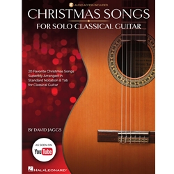 Christmas Songs for Solo Classical Guitar -