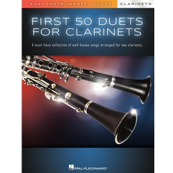 First 50 Duets for Two Clarinets - Easy