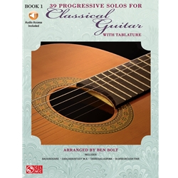 39 Progressive Solos for Classical Guitar Book 1 -