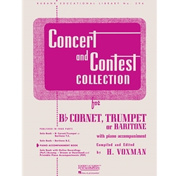 Concert and Contest Collection for Cornet, Trumpet or Baritone -