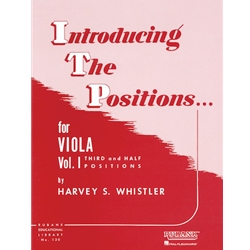 Introducing the Positions for Viola, Volume 1 - Third and Half Positions -
