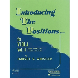 Introducing the Positions for Viola, Volume 2 - Second, Fourth and Fifth Positions -