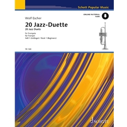 20 Jazz Duets - with Preparatory Rhythmical Exercises for Beginners -