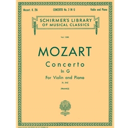 Concerto No. 3 In G, K. 216 -