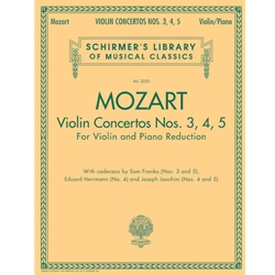 Violin Concertos Nos. 3, 4, 5 -