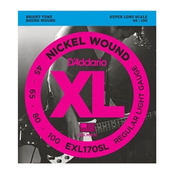 D'Addario EXL170SL XL Nickel Wound, Super Long Scale