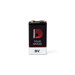 D'Addario PW-9V-02 9V Tour-Grade Battery - 2-Pack