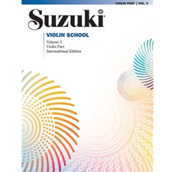 Suzuki Violin School, Volume 5 - International Edition - 5