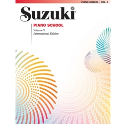 Suzuki Piano School 3 NIE -