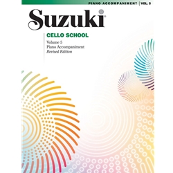 Suzuki Cello School, Volume 5 - Revised Edition -