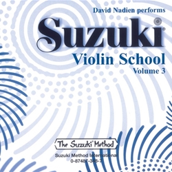 Suzuki Violin School, Volume 3 CD -