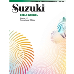 Suzuki Cello School, Volume 10 - International Edition -