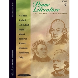 Piano Literature Book 4 - Intermediate