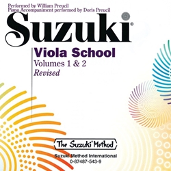 Suzuki Viola School, Volumes 1 & 2 CD - Revised Edition -