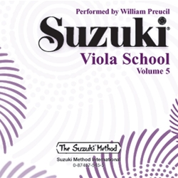 Suzuki Viola School, Volume 5 CD -