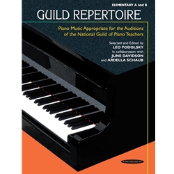 Guild Repertoire Elementary A and B - Elementary A & B