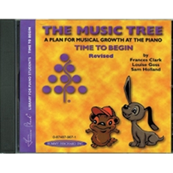 The Music Tree Time to Begin CD -