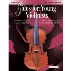 Solos For Young Violinists Volume 1 -