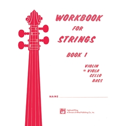 Workbook for Strings, Book 1 - Beginning