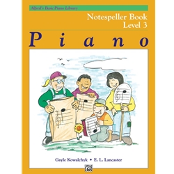 Alfred's Basic Piano Library: Notespeller Book - 3
