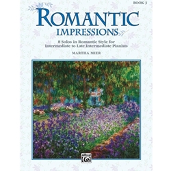 Romantic Impressions - Book 3 - Early Intermediate to Late Intermediate