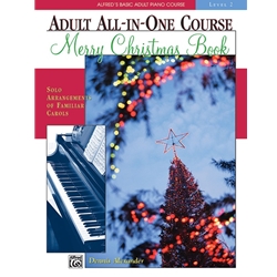 Alfred's Basic Adult All-in-One Course: Merry Christmas Book - 2