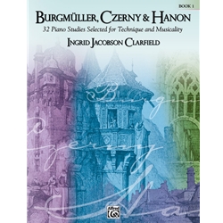Burgmuller, Czerny & Hanon Book 1 - Intermediate