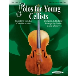Solos For Young Cellists Vol. 3 -