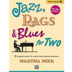 Jazz, Rags & Blues for Two Book 1 - Early Intermediate