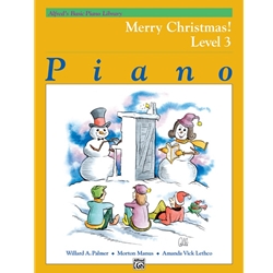 Alfred's Basic Piano Library: Merry Christmas! Book - 3