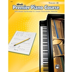 Premier Piano Course: Theory Book - 1B