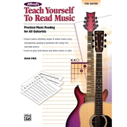 Alfred's Teach Yourself to Read Music for Guitar -
