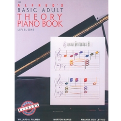 Alfred's Basic Adult Piano Course: Theory Book 1 -