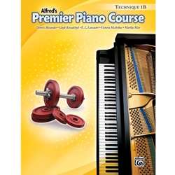 Premier Piano Course: Technique Book - 1B