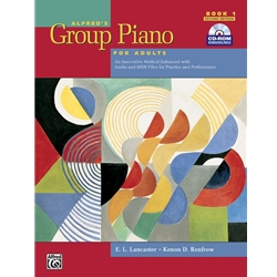 Alfred's Group Piano for Adults 1 w/CD-ROM -