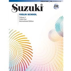 Suzuki Violin School, Volume 4 CD -  Revised Edition -