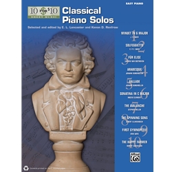 10 for 10 Sheet Music: Classical Piano Solos - Easy