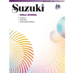Suzuki Viola School, Volume 4 - International Edition -