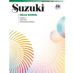 Suzuki Cello School, Volume 7 - International Edition -