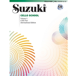 Suzuki Cello School, Volume 5 - Revised Edition -