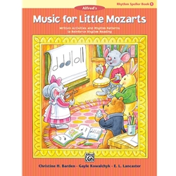 Music for Little Mozarts: Rhythm Speller Book - 1