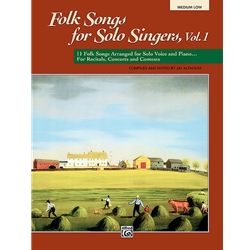 Folk Songs for Solo Singers - Volume 1 -